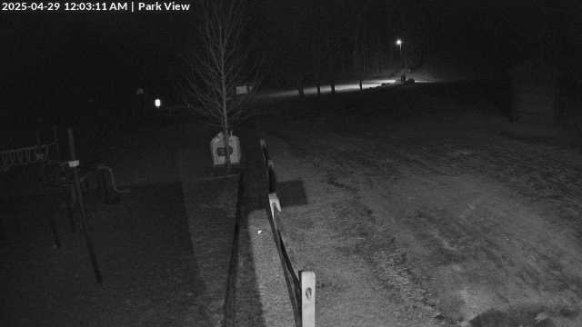 time-lapse frame, Inlet Fern Park Sledding webcam