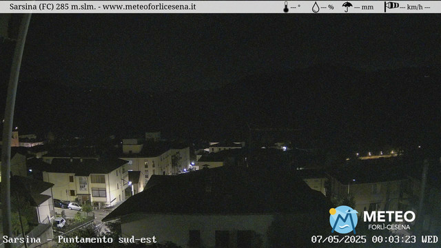 time-lapse frame, Sarsina webcam