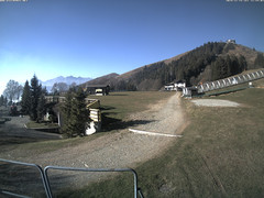 view from Bielmonte piste versante sud on 2024-11-14