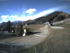 view from Bielmonte piste versante sud on 2024-11-20