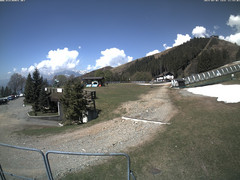 view from Bielmonte piste versante sud on 2025-05-01
