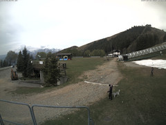 view from Bielmonte piste versante sud on 2025-05-03