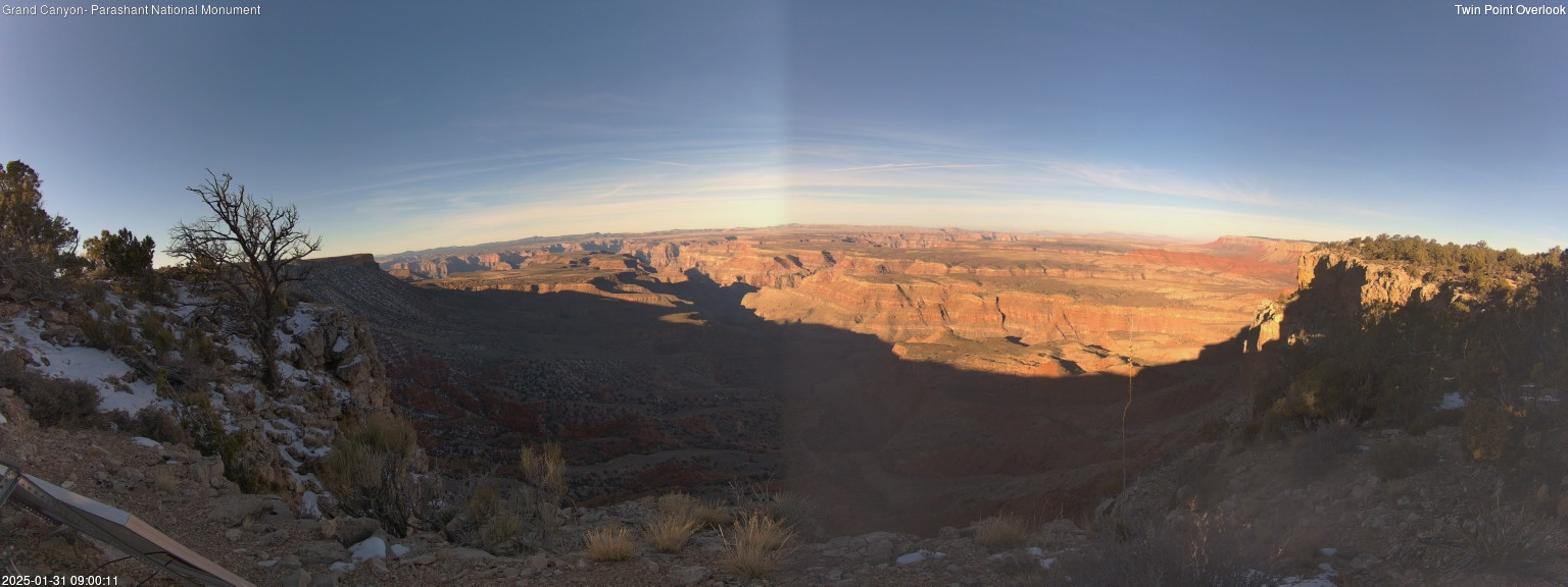 time-lapse frame, Twin Point West webcam