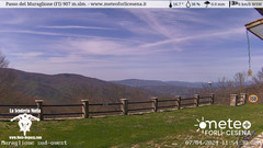 view from Passo del Muraglione on 2024-04-07