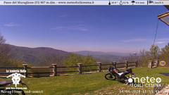 view from Passo del Muraglione on 2024-04-14