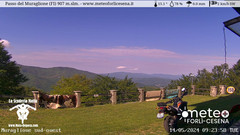 view from Passo del Muraglione on 2024-05-14