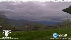 view from Passo del Muraglione on 2025-04-20