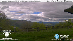 view from Passo del Muraglione on 2025-04-26