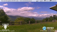 view from Passo del Muraglione on 2025-05-07
