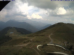 view from Bielmonte Monte Marca est on 2024-09-01