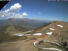 view from Bielmonte Monte Marca est on 2025-05-01