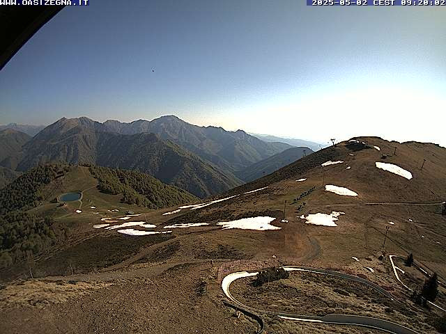 time-lapse frame, Bielmonte Monte Marca est webcam
