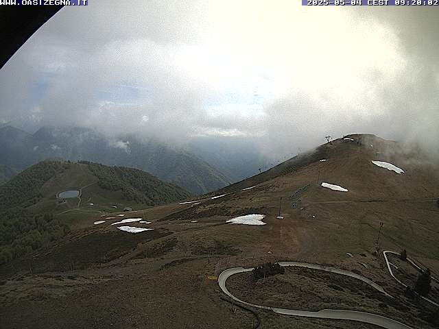 time-lapse frame, Bielmonte Monte Marca est webcam
