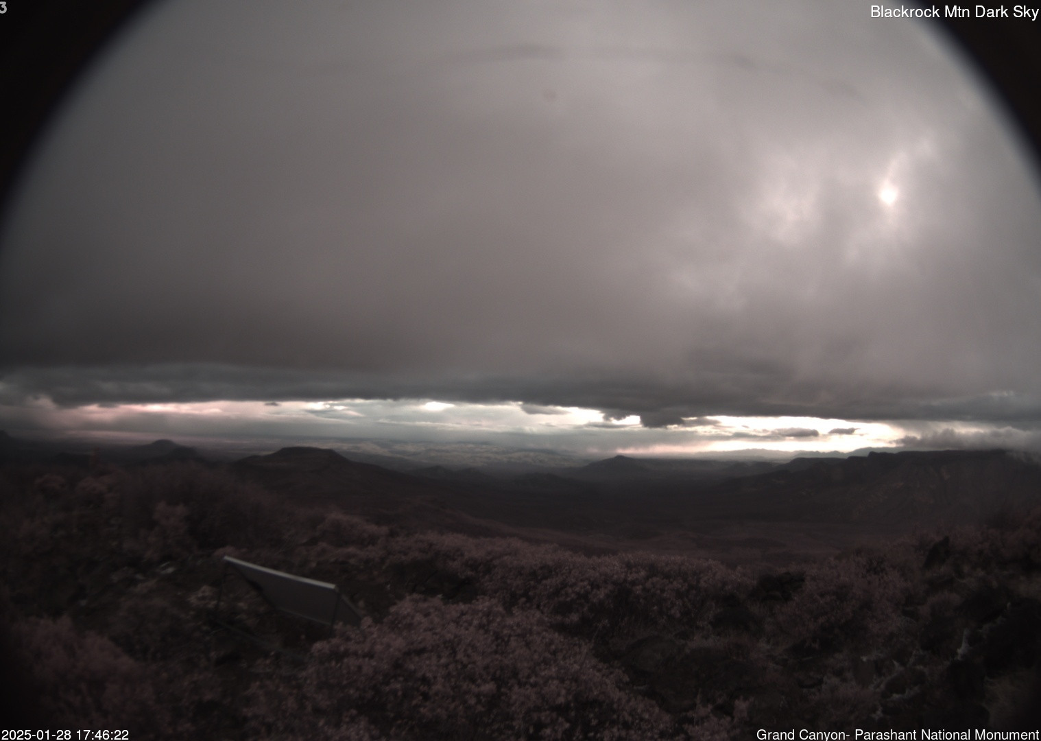 time-lapse frame, Blackrock - Dark Sky webcam