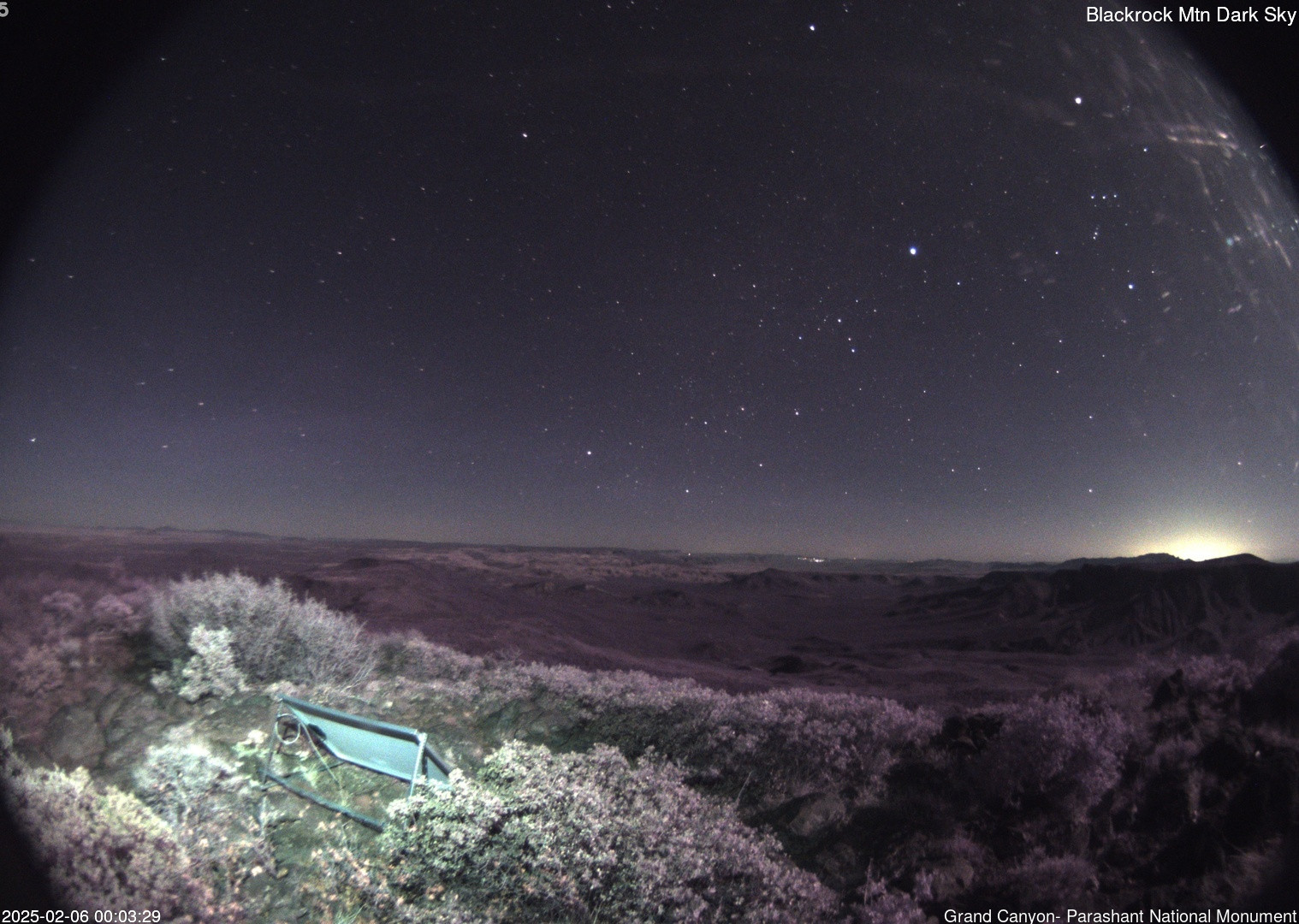 time-lapse frame, Blackrock - Dark Sky webcam