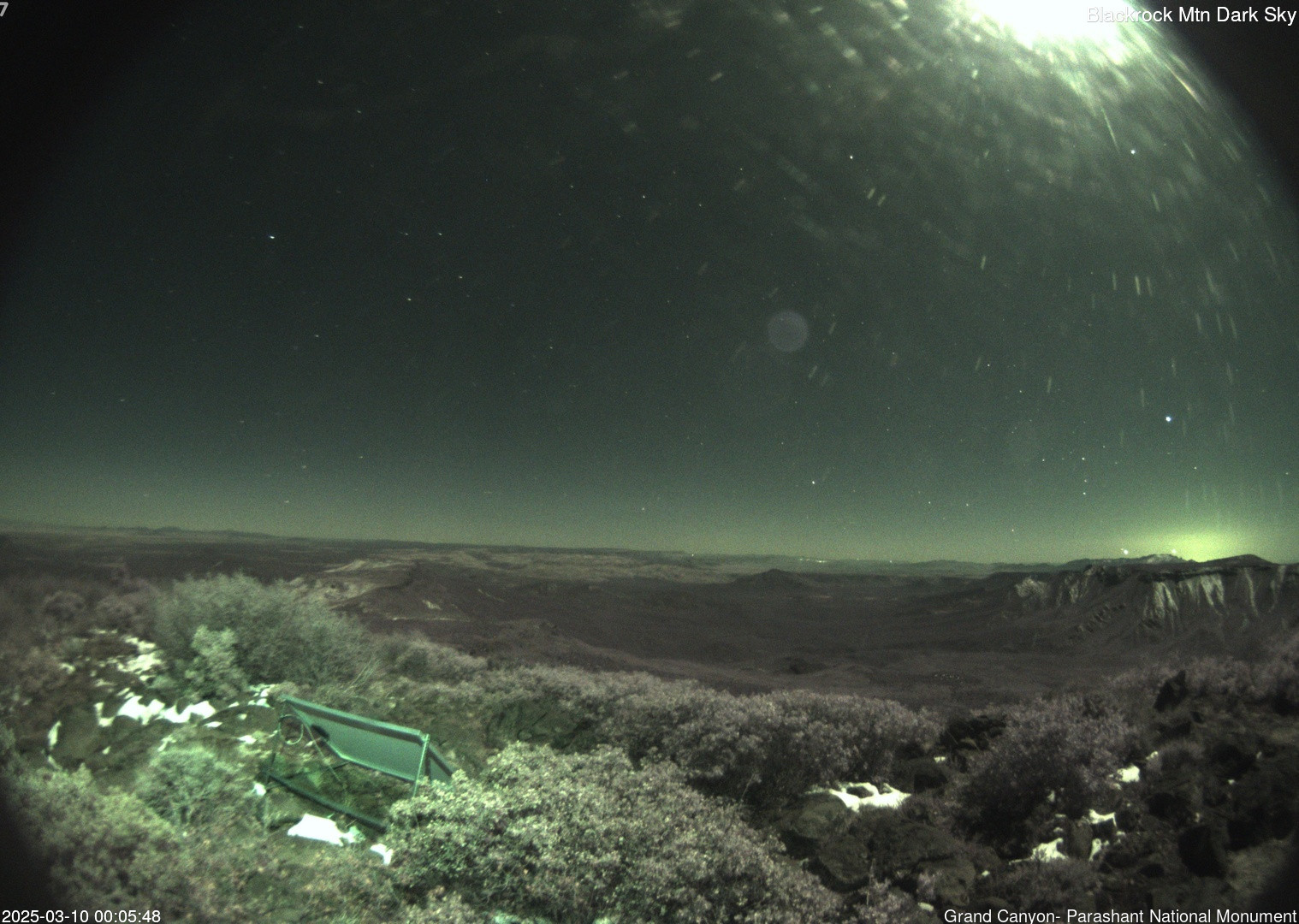 time-lapse frame, Blackrock - Dark Sky webcam