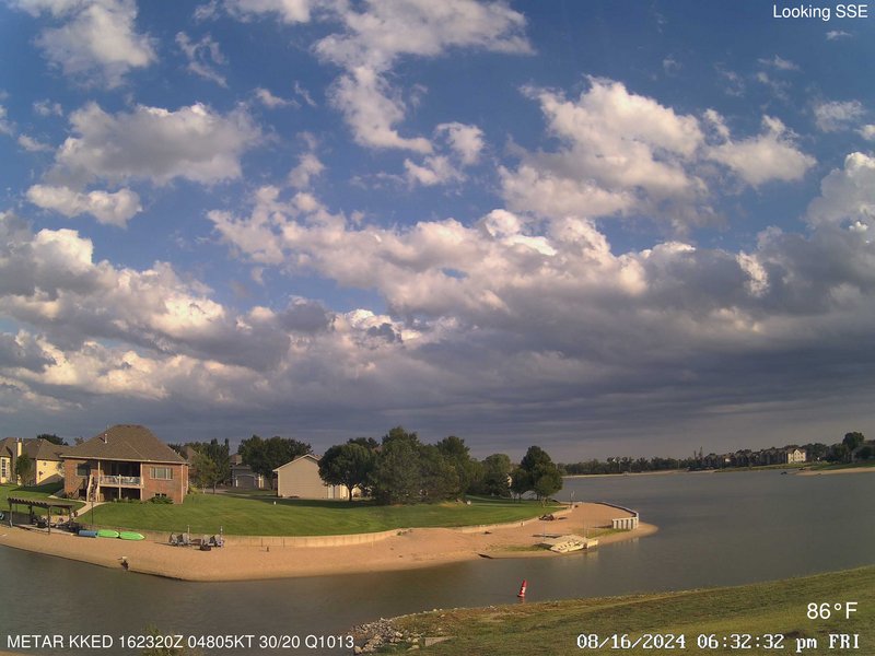 time-lapse frame, StormAug162024CowleyCo webcam