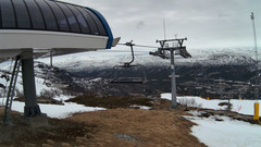 view from Fjellheisen on 2025-04-22