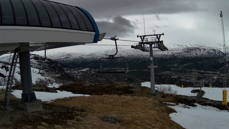 time-lapse frame, Fjellheisen webcam