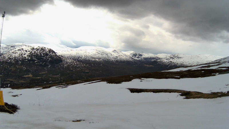 time-lapse frame, Fjellheisen webcam