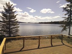 view from Rail Lake on 2024-04-22