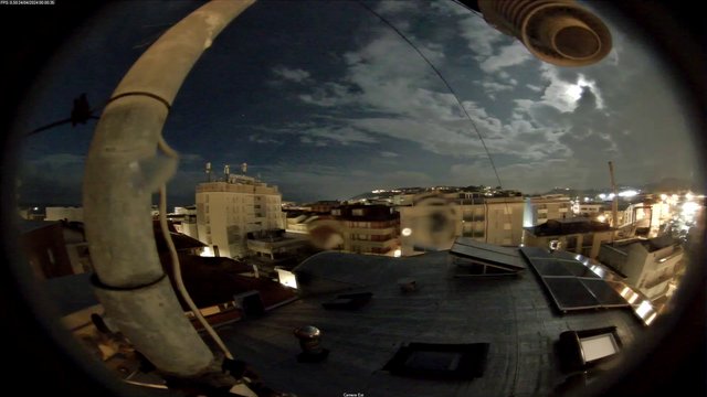 time-lapse frame, Oss. Met. di Gabicce Mare Puntamento Est webcam