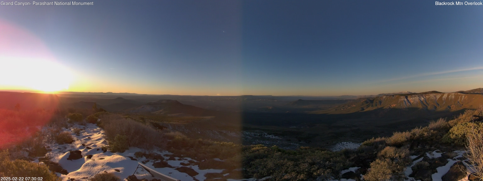 time-lapse frame, Blackrock webcam