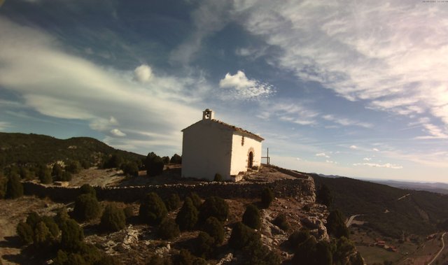 time-lapse frame, Xodos - Sant Cristòfol (Vista NE) webcam