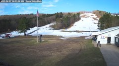 view from Snow Ridge Ski Hill on 2025-04-07