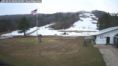 view from Snow Ridge Ski Hill on 2025-04-13