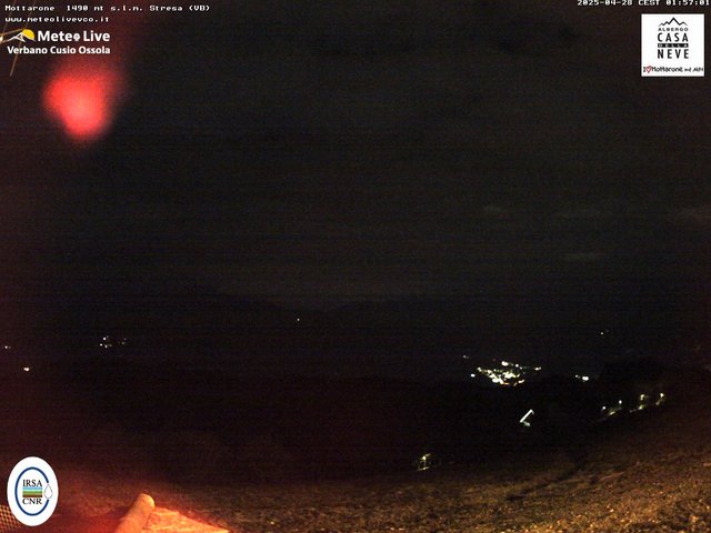 time-lapse frame, Mottarone nord webcam