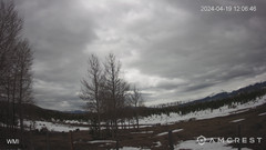 view from Never Summer Cam on 2024-04-19