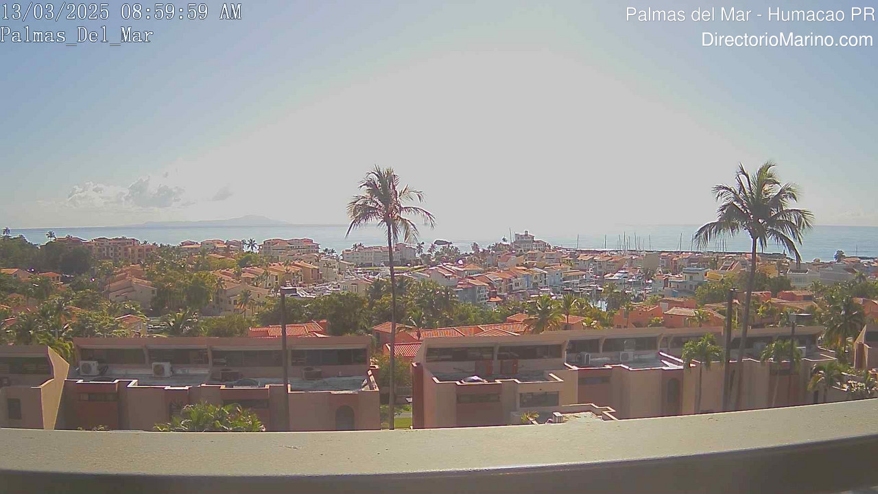 time-lapse frame, PalmasDelMar webcam
