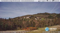 view from San Benedetto in Alpe on 2025-04-07