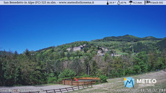 view from San Benedetto in Alpe on 2025-05-02