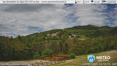 view from San Benedetto in Alpe on 2025-05-03