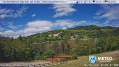 view from San Benedetto in Alpe on 2025-05-07