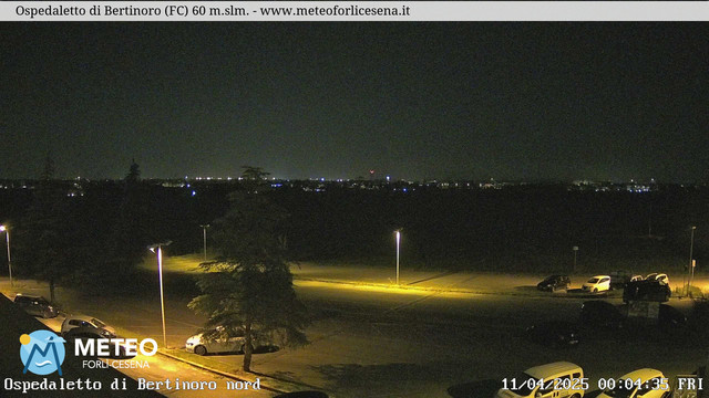 time-lapse frame, Ospedaletto di Bertinoro webcam