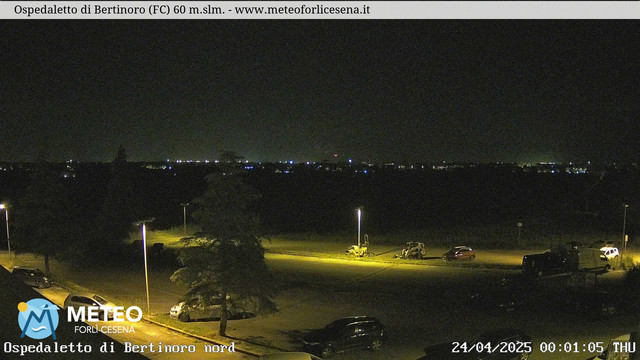 time-lapse frame, Ospedaletto di Bertinoro webcam