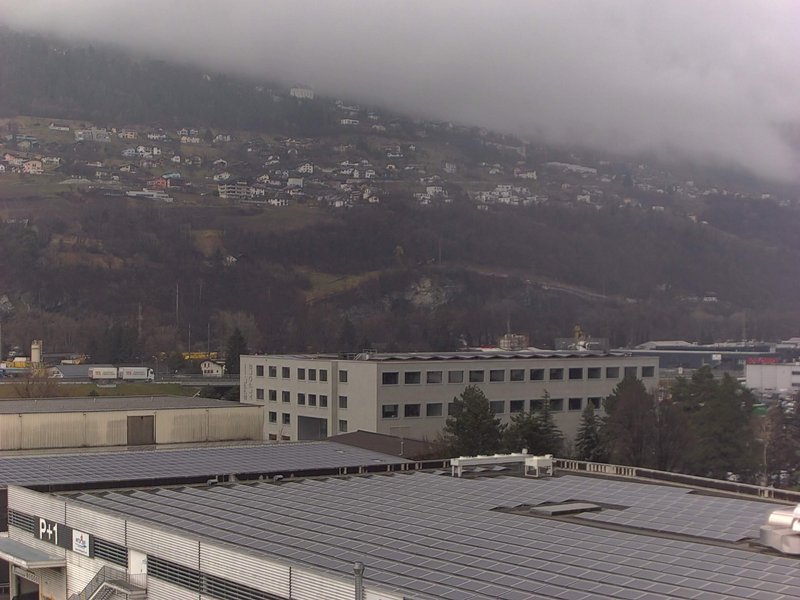 time-lapse frame, Sion - Industrie 17 sud webcam