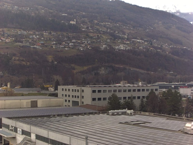 time-lapse frame, Sion - Industrie 17 sud webcam