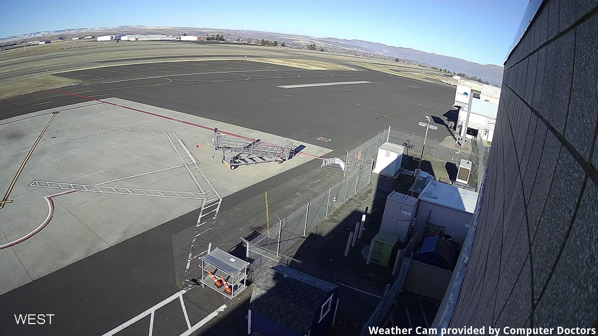 time-lapse frame, West webcam