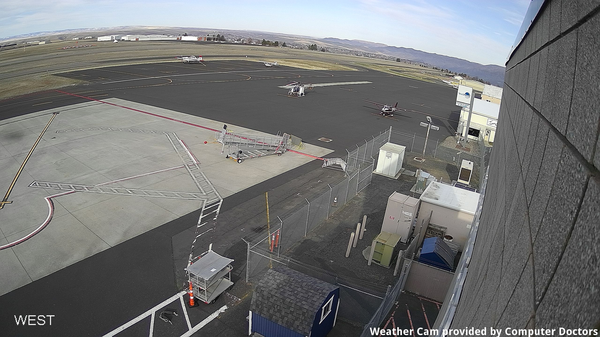 time-lapse frame, West webcam