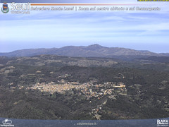 view from Monte Lusei Seui on 2024-03-21