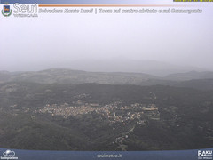view from Monte Lusei Seui on 2024-03-29
