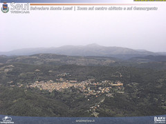 view from Monte Lusei Seui on 2024-04-09