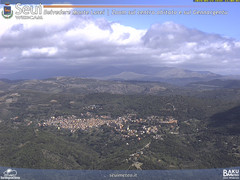 view from Monte Lusei Seui on 2024-04-23