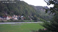 view from Webcam in Bad Schandau Sächsische Schweiz on 2022-09-16