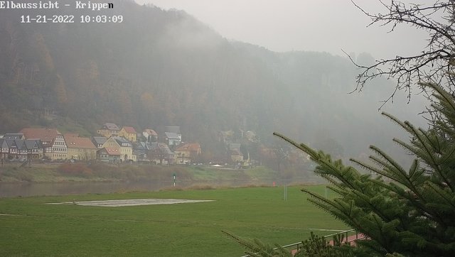 time-lapse frame, Webcam in Bad Schandau Sächsische Schweiz webcam