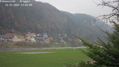 view from Webcam in Bad Schandau Sächsische Schweiz on 2022-11-21
